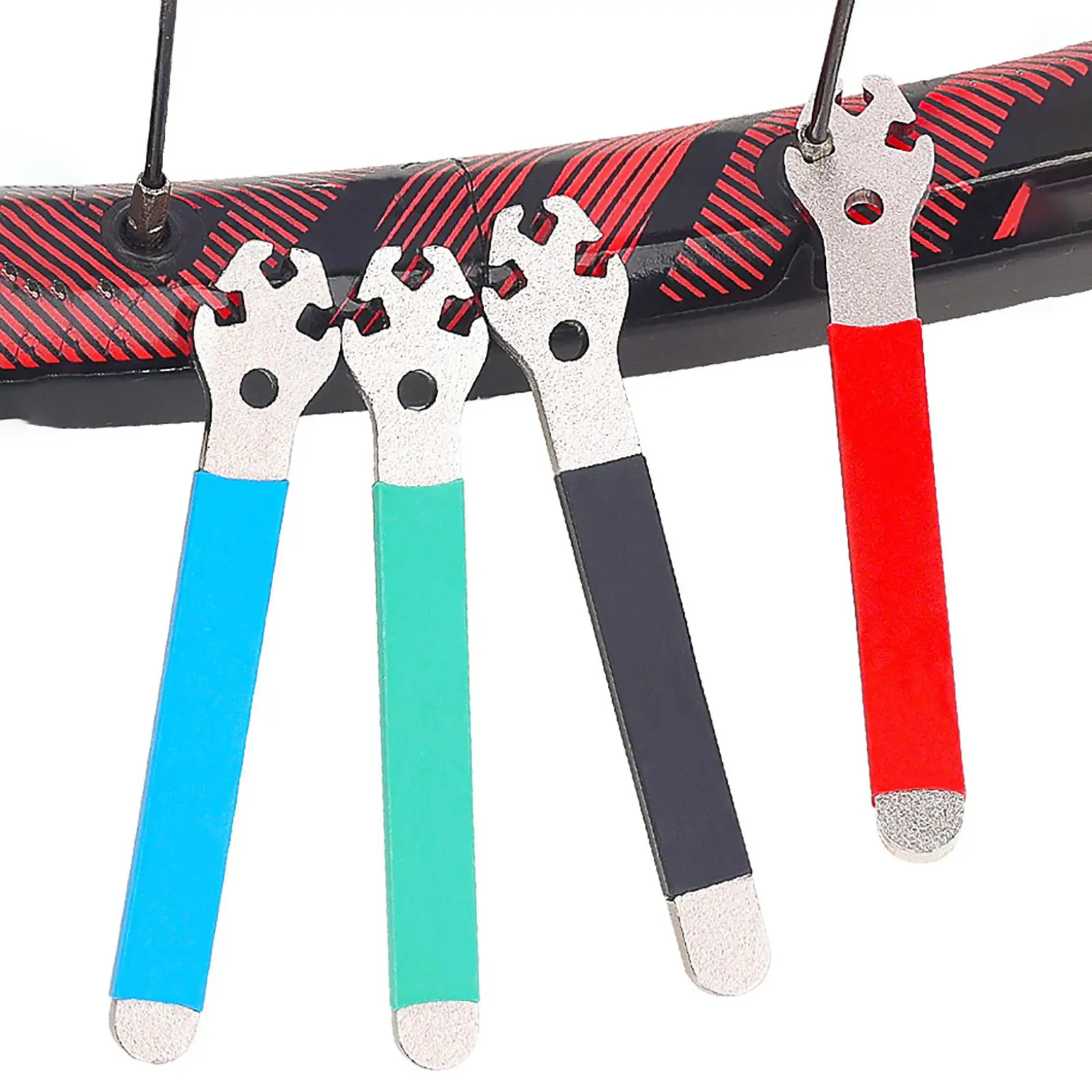 

Steel Bike Spoke Wrench MTB Bicycle Rim Wheel Spoke Wrench Mini Spanner
