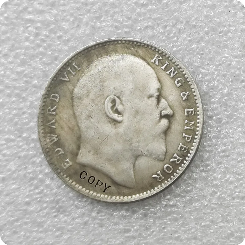 1903 הודו - בריטניה (הודו הבריטית) 1 רופי - אדוארד השביעי מטבע העתק