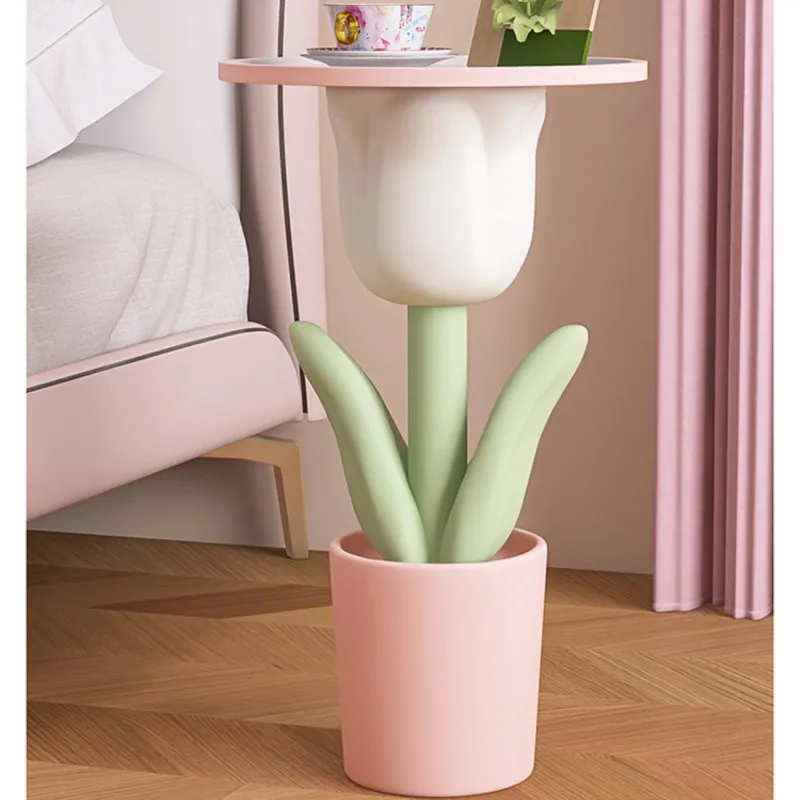 Nordic Style Sofa Side Small Coffee Table 30cm Tulip Shape Storage Side Table Bedroom Bedside Desk Living Room Furniture side end table,lift top coffee table