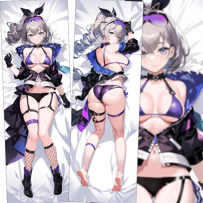 

Japanese Anime Honkai Silver Wolf Sexy Cartoon Dakimakura Hugging Body Pillow Case Cover Pillowcase Cushion Bedding Gifts MWS