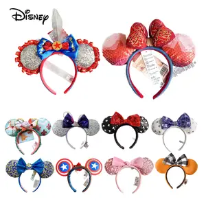 Disney Baby Girl Accessories Rose Red Hair Band Bebe Feeder Toys Minnie Attache  Tetine Personnalisé Catenella Porta Ciuccio - AliExpress