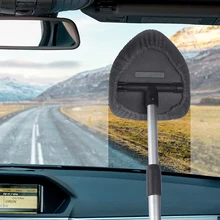

Car Window Cleaner Telescopic Windshield Cleaning Tools Glass Washing Brush Wash Rod Defogging Anti-fog Auto Accessories