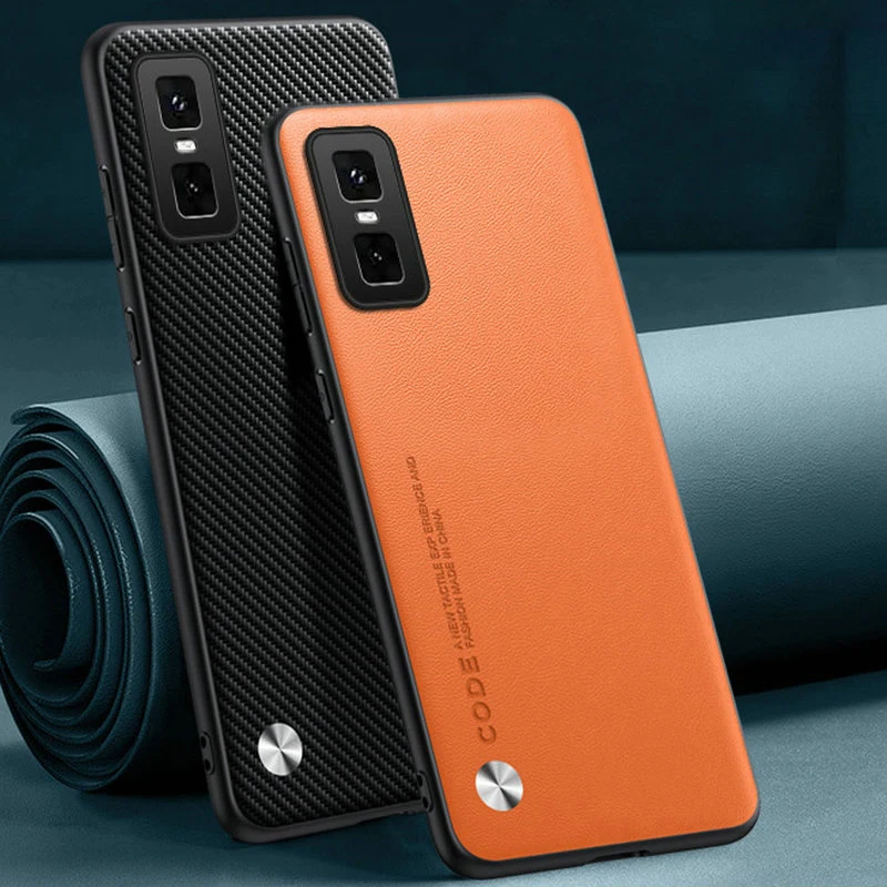 Carbon Fiber PU Leather Skin Cover, Hard TPU PC Case