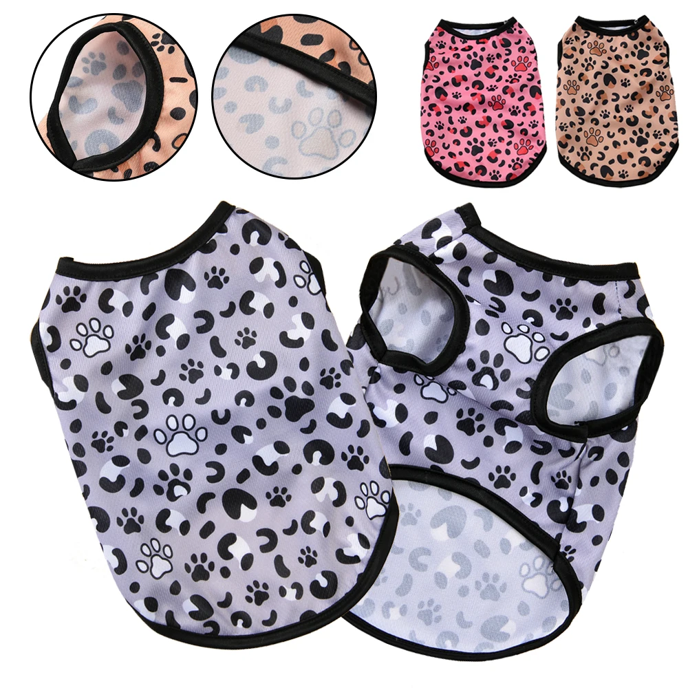 Summer Cat Dog Clothes Mesh Soft Pet Vest Dog Apparel For Small Dogs Cats Jacket French Bulldog Yorkshire Anti-scratch Costume pet clothes