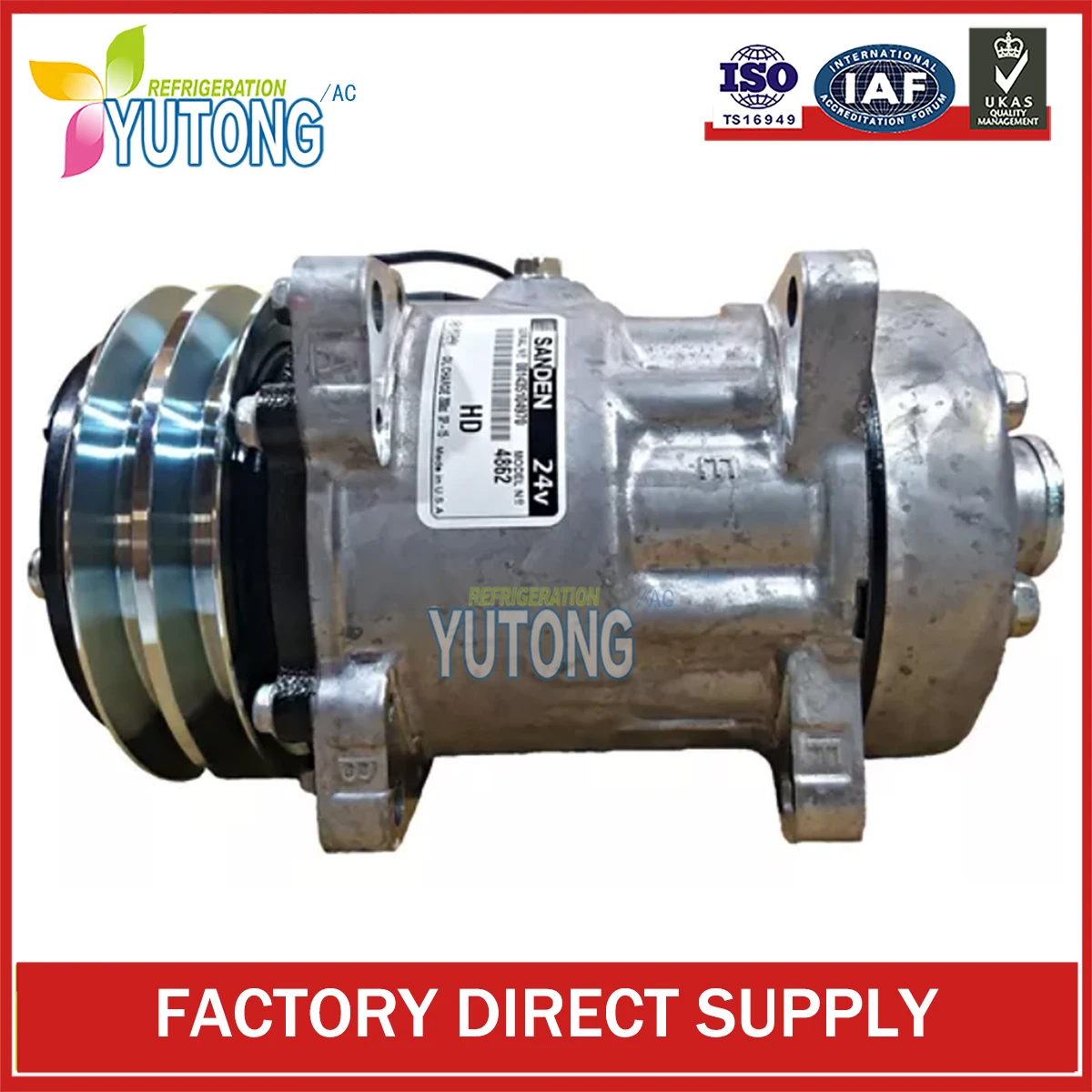 

Sanden 4862 4863 A/C Compressor MEI 5287 4741 4742 4743 4744 4652 7824 7866 8017 8061 ABPN833304582