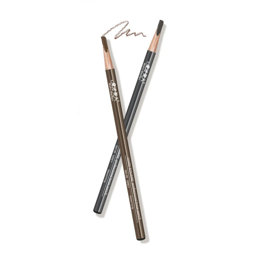 

Мягкий туманный карандаш для бровей водостойкий и устойчивый к поту ультратонкий карандаш для бровей Красивая Косметика карандаш для бровей черный