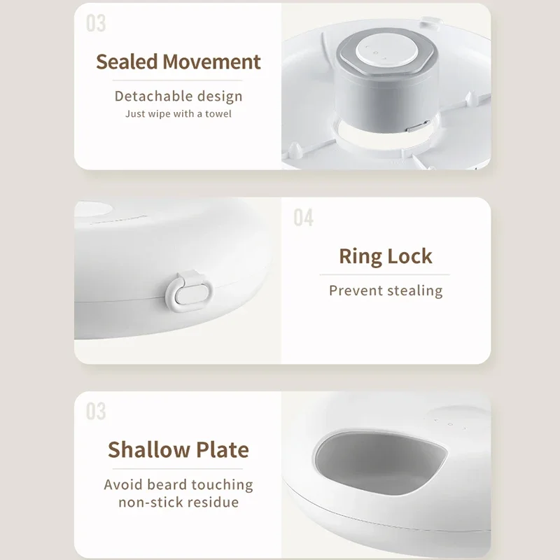 6 Meals Automatic Pet Feeder Smart Cat Food Dispenser For Wet & Dry Food Kibble Dispenser Accessories 6