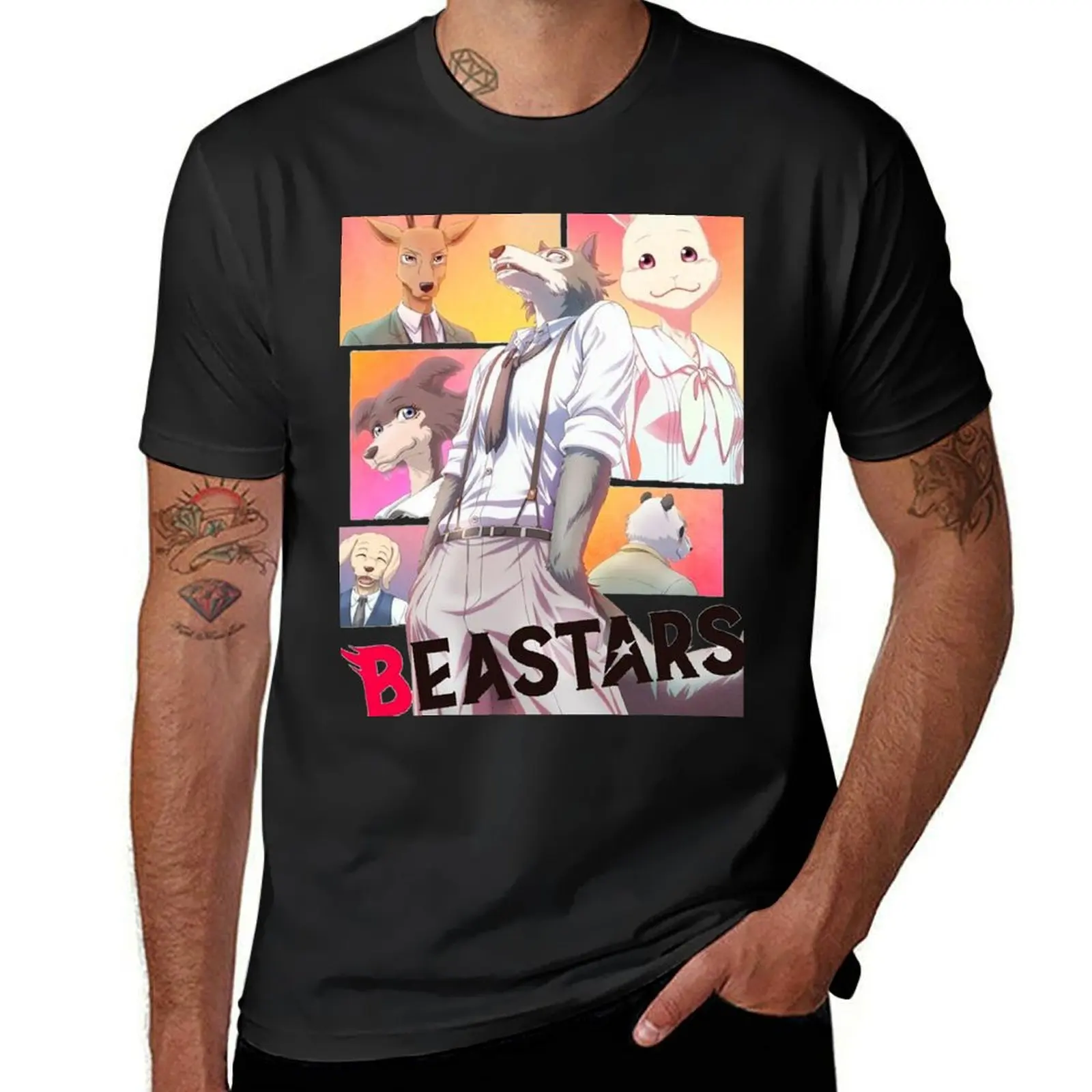 Beastars family T-Shirt plus sizes vintage for a boy heavy weight t shirts for men