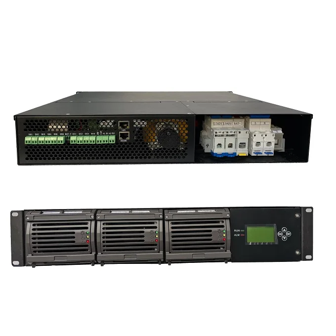 Rack Mount 24V/48V/110V/220V Reliable Modular Rectifier