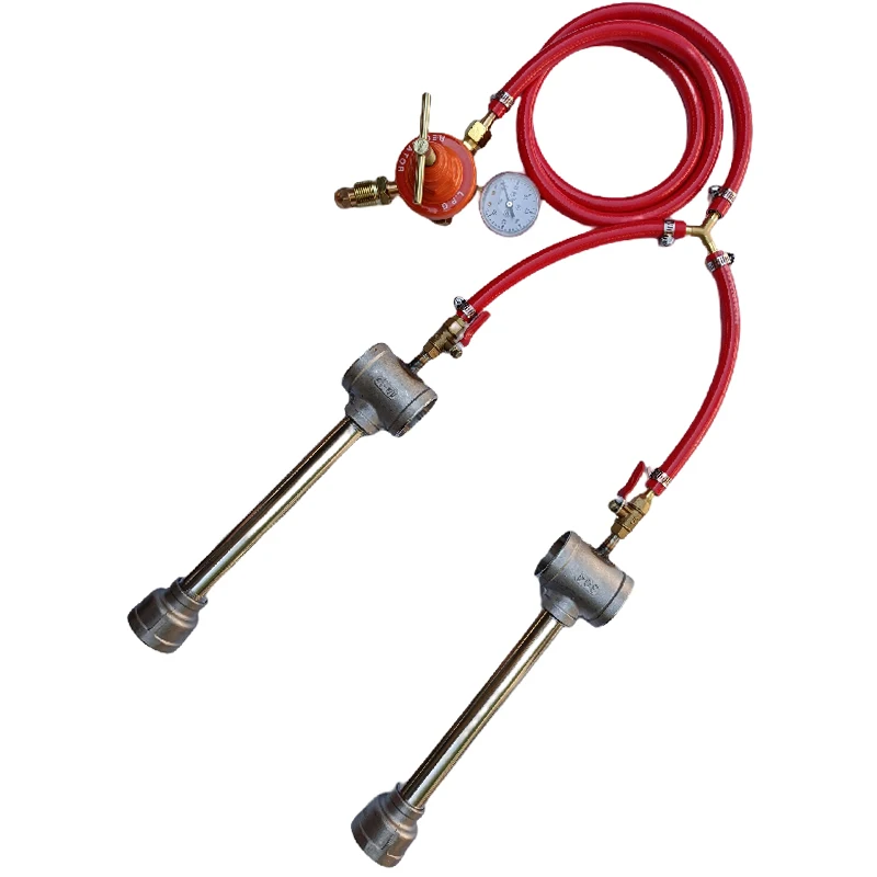 LSMIITTH Propane Gas Burner with Regulator, 100,000 BTU, Propane Furnace  Burner Forge Foundry Raku Kiln Blacksmith Farrie Knife - AliExpress