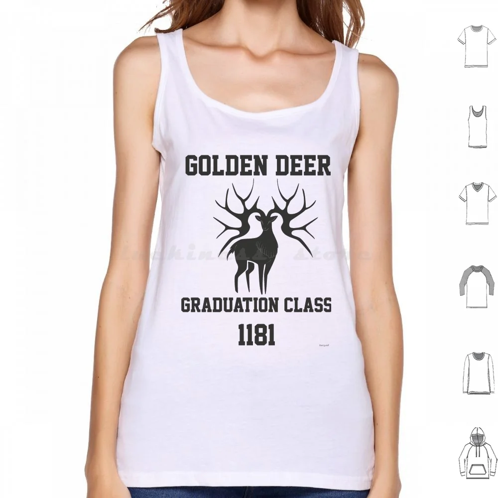Golden Deer Graduation Class 1181 Canotte Stampa Cotton Golden Deer Gd Fire Emblem Tre Case Fire Emblem Graduation