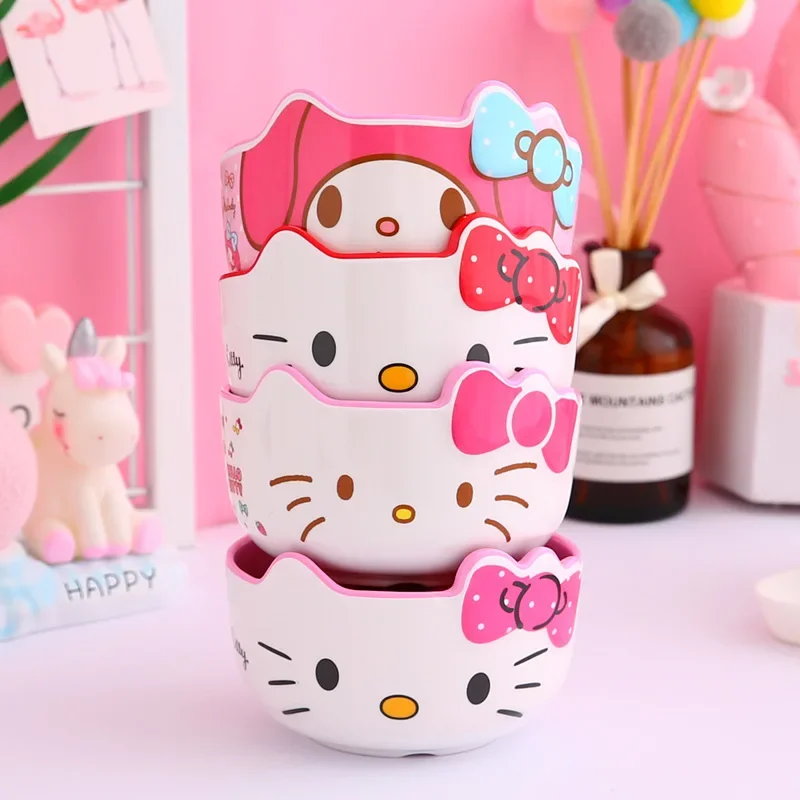 Hello Kitty Cartoon Soup Bowl 3