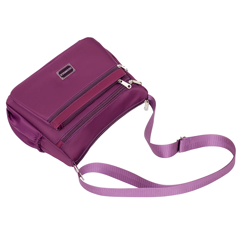 Damen Messenger Große Kapazität Umhängetasche Nylon Mode Kosmetiktasche Einfache und vielseitige Handtasche Umhängetasche Geldbörsen – Detail 7