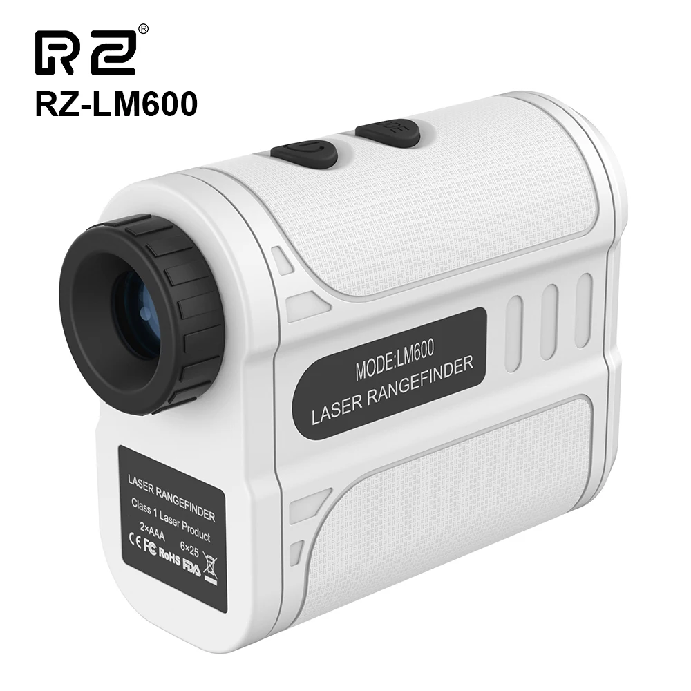 

RZ Golf Laser Rangefinder 600M Monocular Laser Range Finder Laser Distance Meter Digital Hunting Golf Measurement Telescope