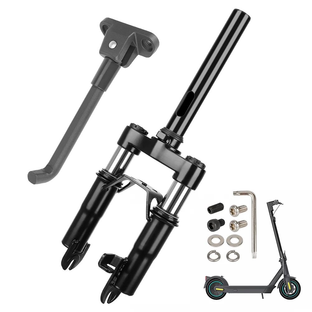 

Transform Your Riding Experience For Ninebot MAX G30 Pro Electric Scooter Front Fork Hydraulic Shock Absorber and Foot Support