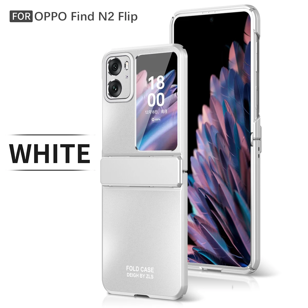 

Роскошный Матовый Складной флип-чехол для oppo Find N2