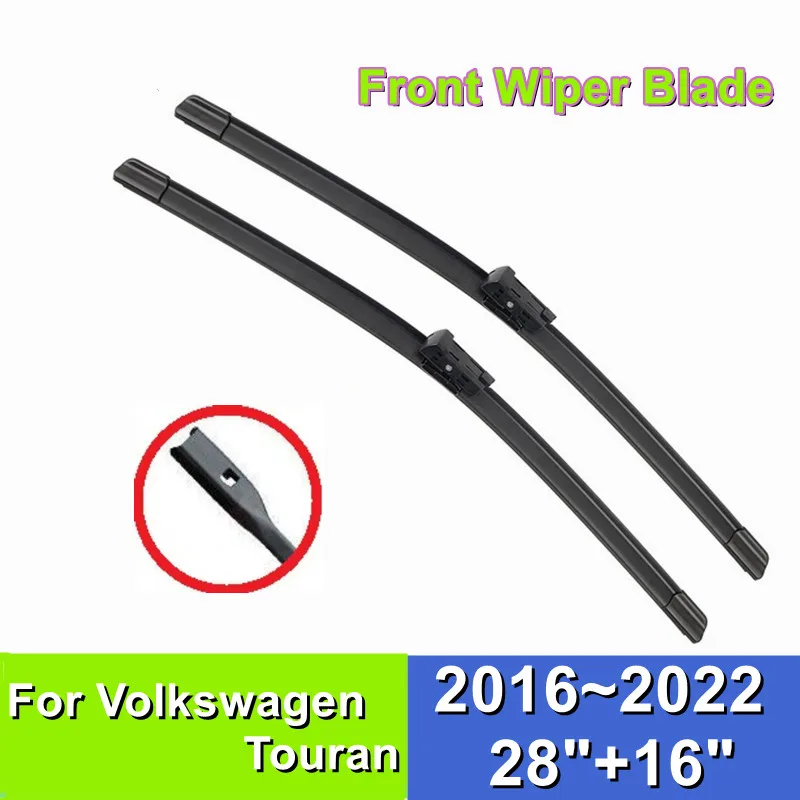 FrontWiperBladeForVolkswagenVWTouran2816CarWindshield