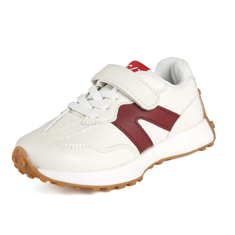 Children's Shoes Girls And Boys Toddlers Sneakers Breathable PU Leather BABY Flats Tennis Shoe Size 21~36