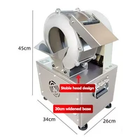 Electric Commercial Practical Potato Carrot Slicer Potato Radish Slice Vegetable Food Shredder Vegetable Multi-function Shredder - Image 6