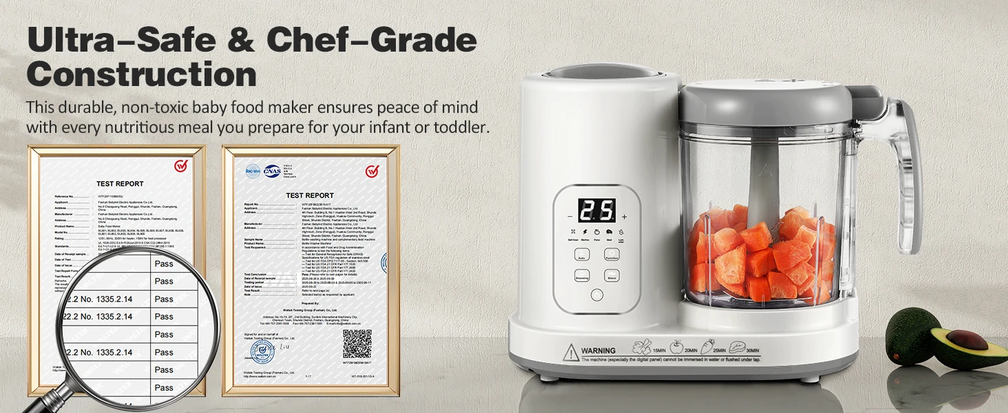 baby steamer and blender
