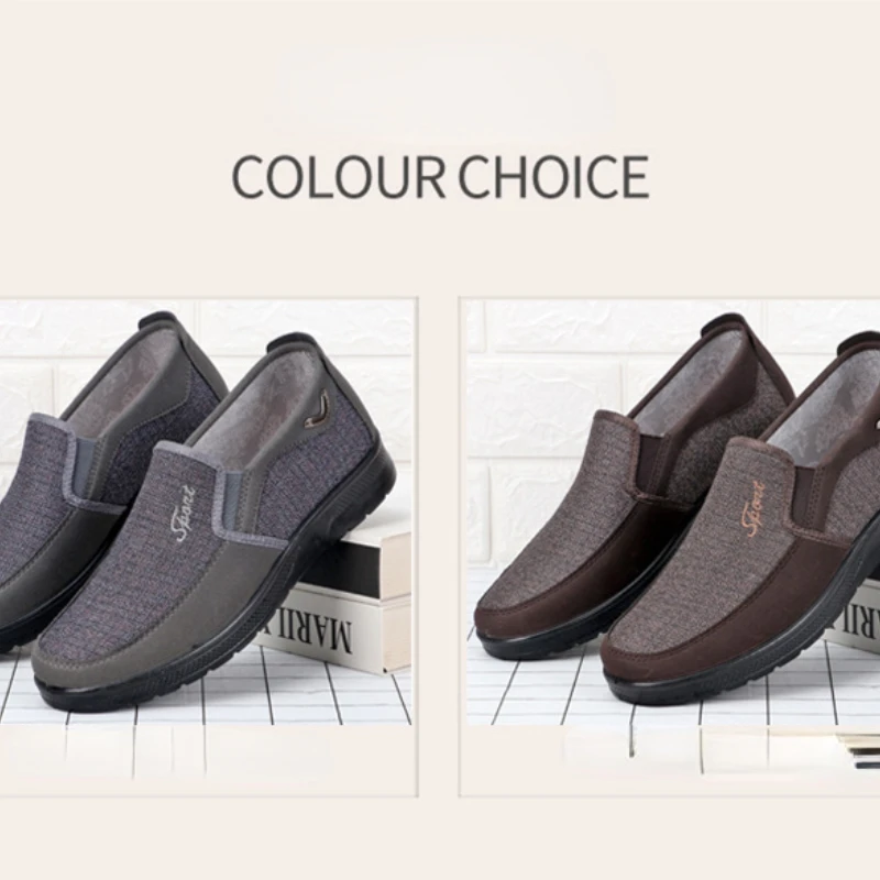 Classic Loafers Men Casual Shoes New Canvas Shoes Men Summer Breathable Walking Flat Men's Shoes Sneakers 2024 Chaussure Homme 3