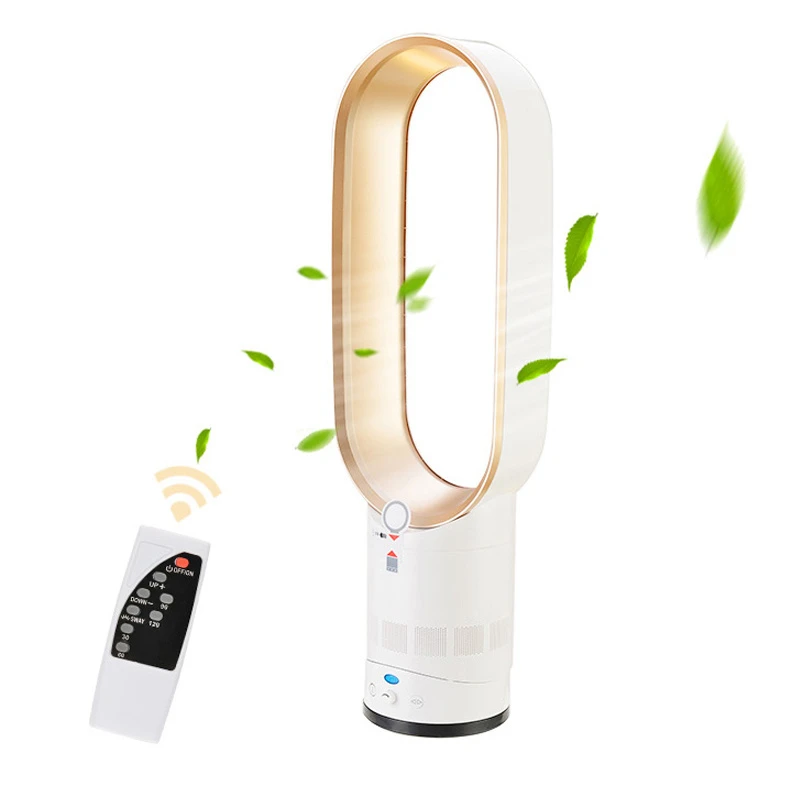 Electric Tower Fan Remote Control Bladeless Fan Remote Bladeless
