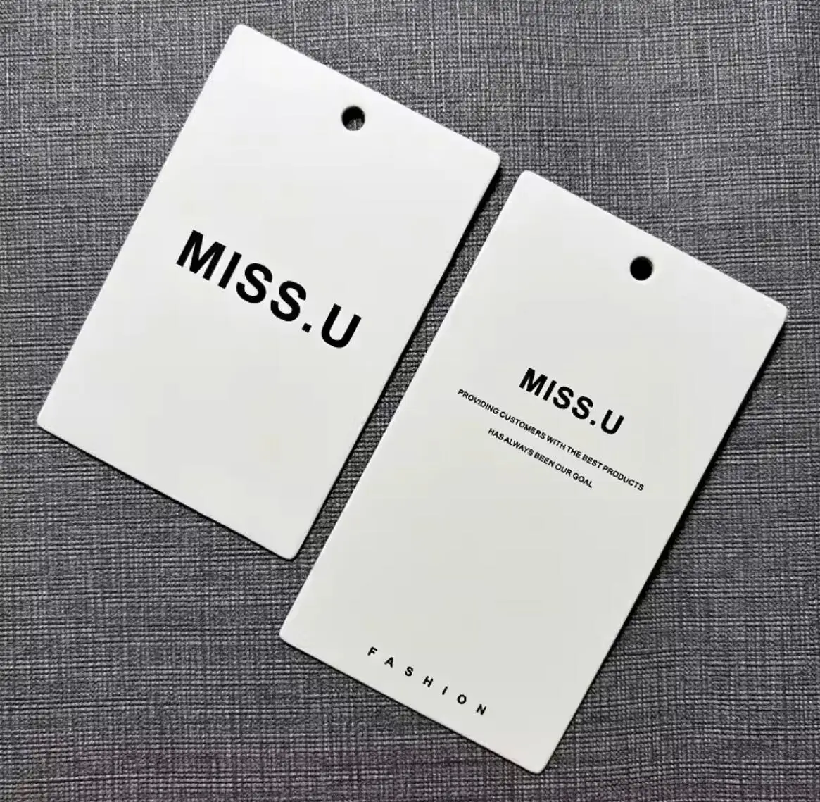 500pcs/lot Hang Tags/hangtag/Clothing paper sewing tag/garment bag printed tags