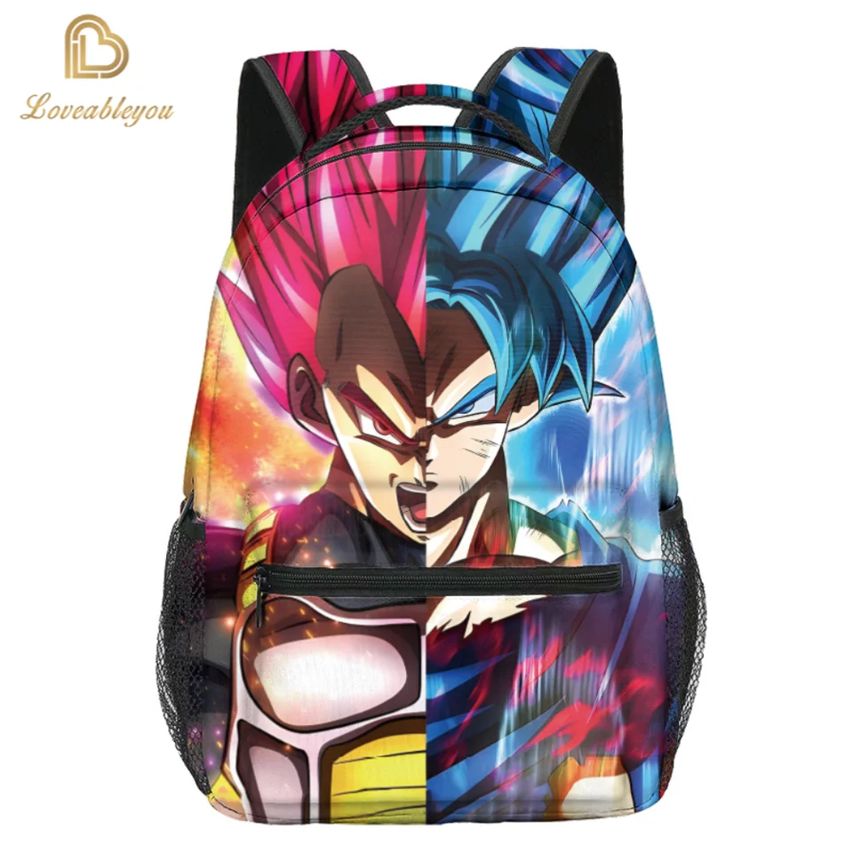 Dragon Ball 3D Print Backpacks Students Cartoon Anime Goku School Bags Kids  Bookbags Unisex Bagpack Children Gifts Mochilas - AliExpress
