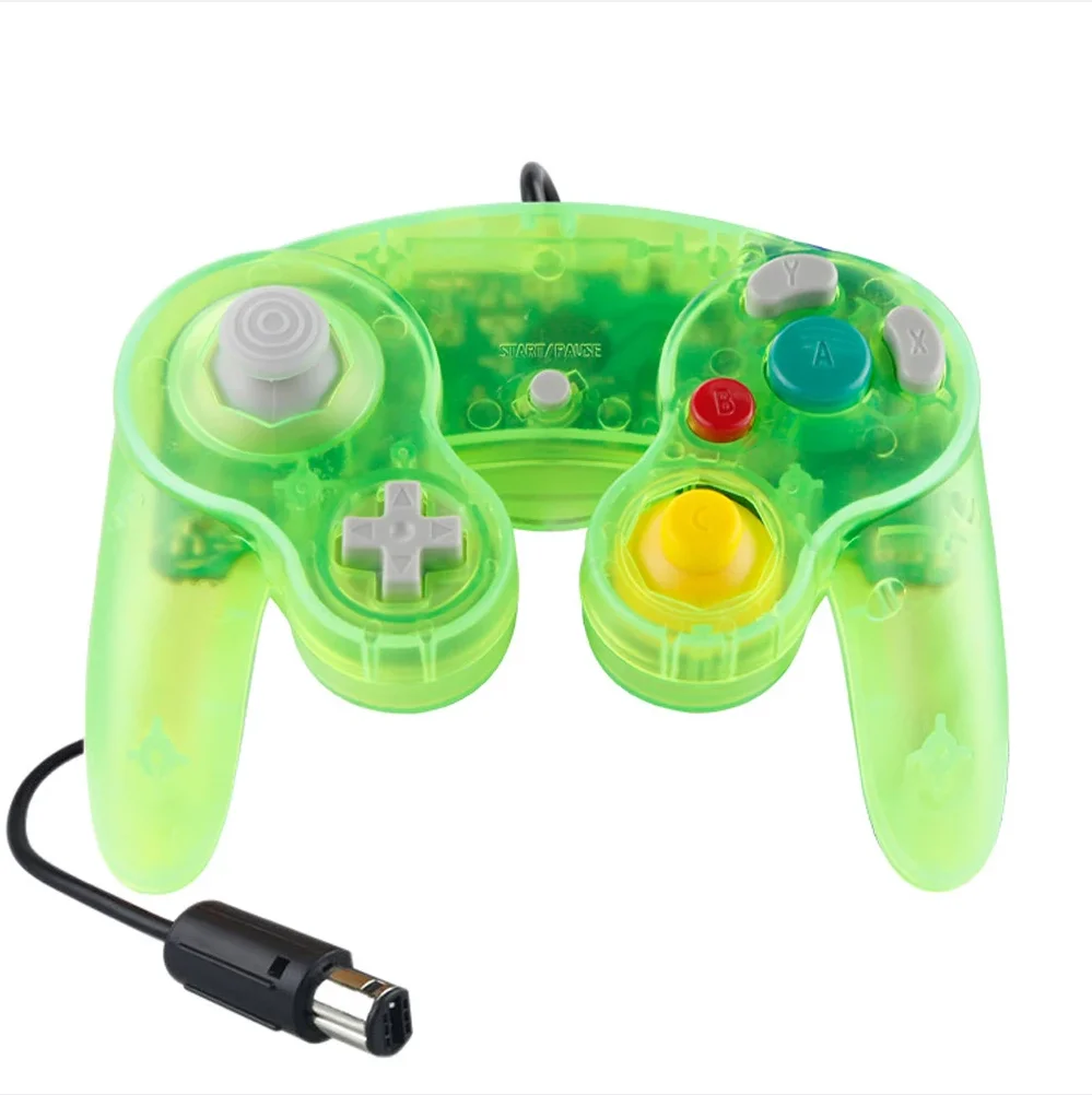 Joystick Di Ricambio Per Gamepad Controller Ngc Shell Trasparente Per Console Nintendo Gamecube Gc