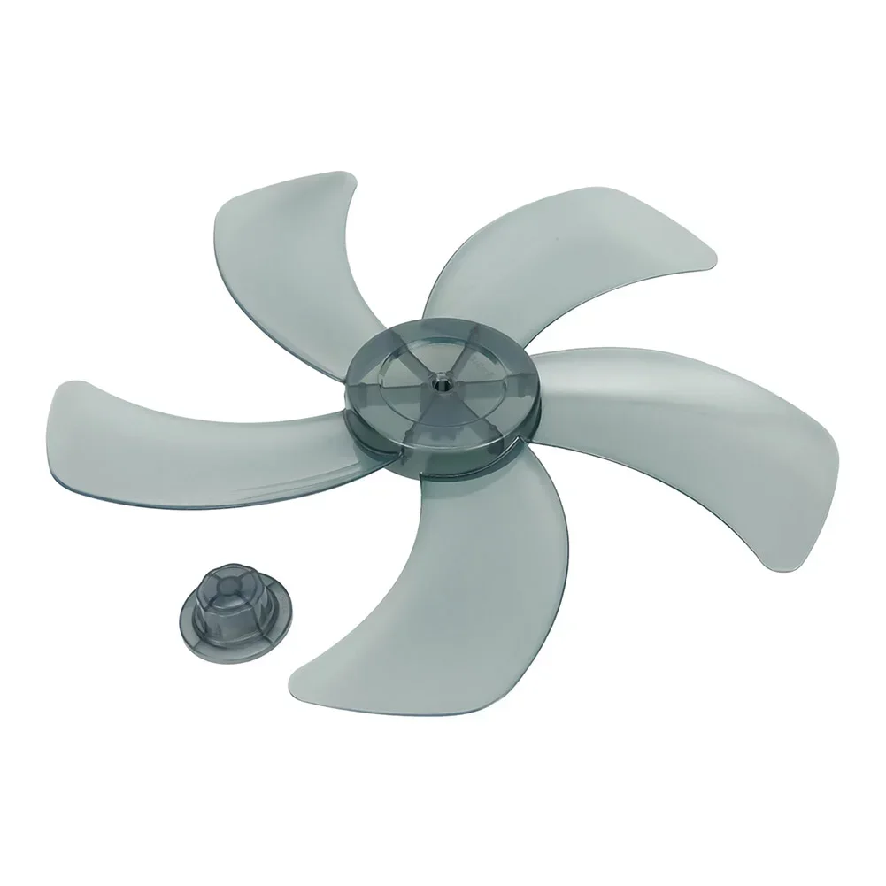 Fan Leaves Fan Blade 18inch 1pc Five Leaves Replacement Nut Cover Home Improvement Accessories