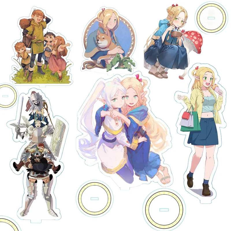 

Аниме вкусные в подземелье Marcille Laios Senshi Chilchuck Falin акриловая подставка украшение коллекция сувенирные подарки