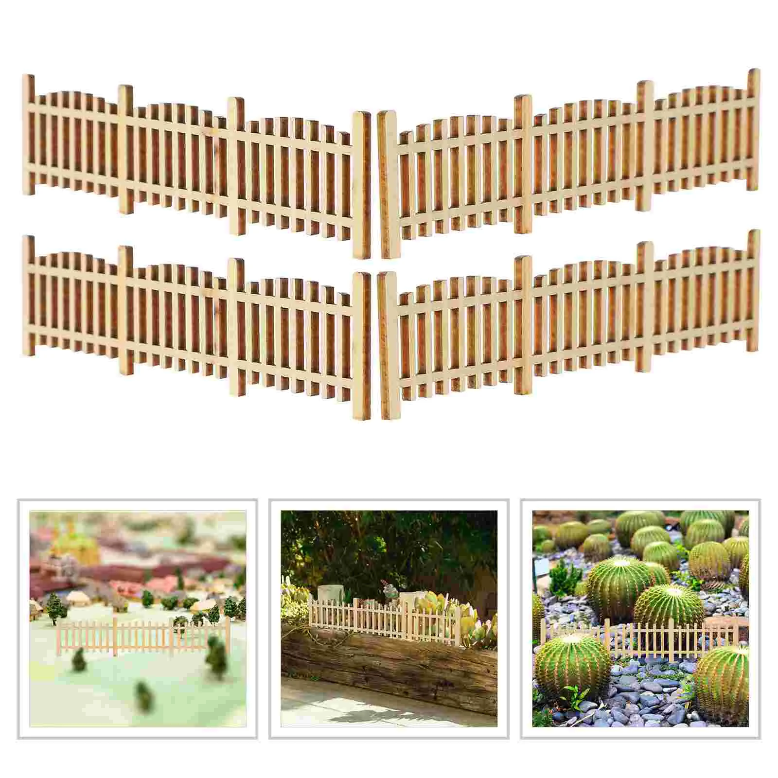 

Fairy Garden Wooden Fence Miniature Fairy Garden Fence Diy Wood Decorative Ornament Fence Diy Crafts Project
