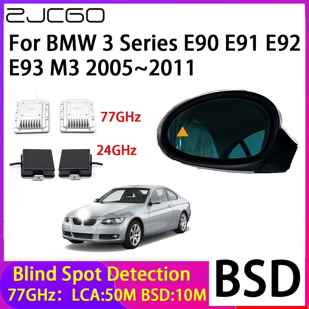 ZJCGO Car Blind Spot Detection BSD Mirror Rear Radar Detection System for BMW 3 Series E90 E91 E92 E93 M3 2005~2011