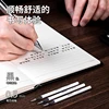 3PCS/BOX Deli S210 0.5mm Bullet Head Neutral Pen Core Gel Pen Refill Black Color 99mm Pen Refill Fit Deli S99 Gel Pen 2