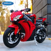 WELLY 1:10 HONDA CBR1000RR Alloy Racing Motorcycle Model Diecasts Metal Street Sports Motorcycle Model Simulation Kids Toys Gift 1