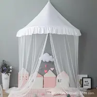 Children Play House Castle Kid Teepee Tents Cotton Foldable Tent Canopy Bed Curtain Baby Crib Netting Girls Boy Room Decoration 1