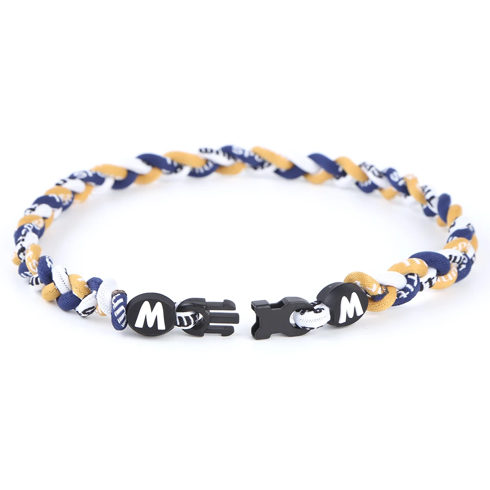 Nylon Baseball Sports Necklace for Teenager
