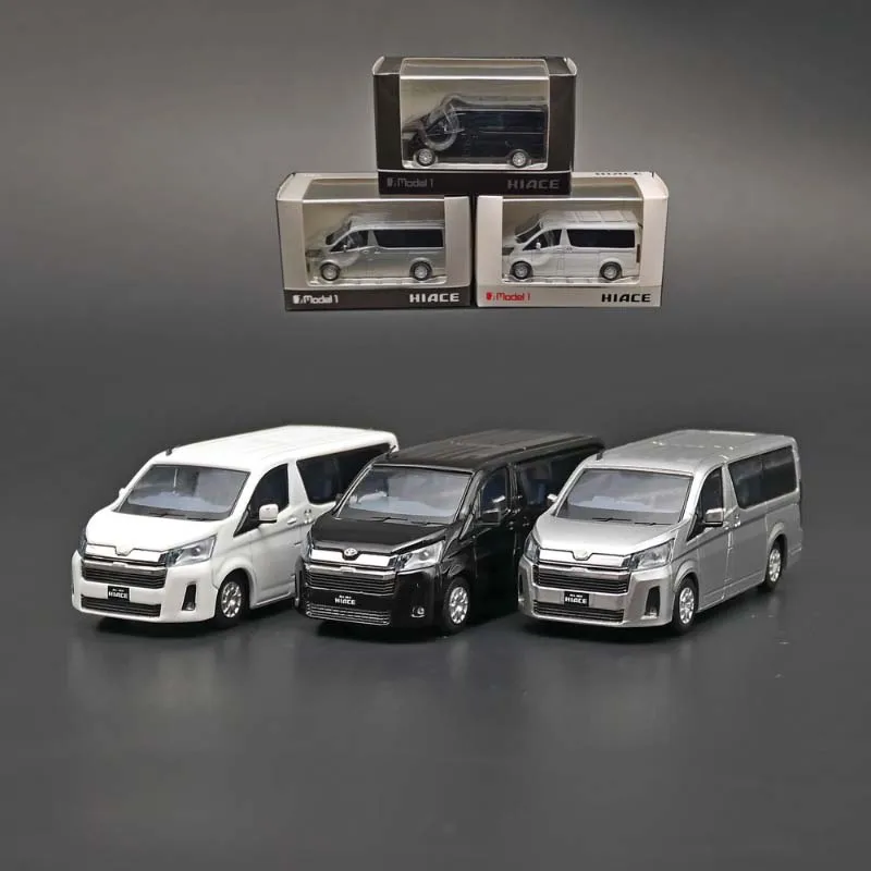 

Diecast 1/64 Scale 'S Hiace 300 New Alloy Cars Model Van Vehicle Classic Collectible Static Display Toys Color Boxed