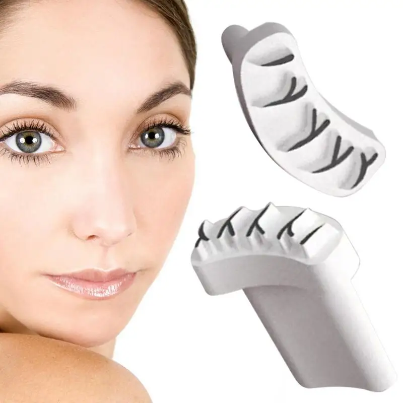 

Eyelash Stamps Tool Silicone Women's Bottom False Lashes Stamps Simple Reusable Eye Makeup Tool For Business Trip Holiday Party
