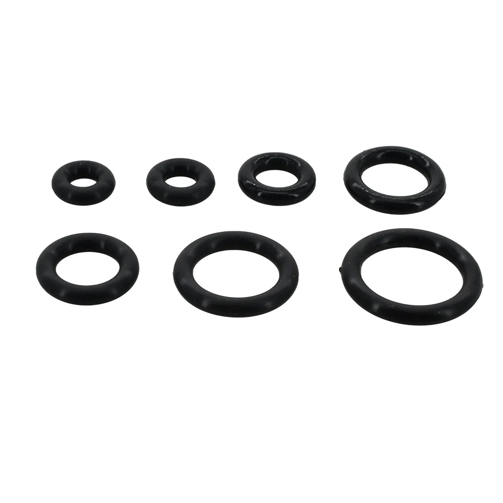 O Ring Seal Set Black Rubber Silicone NBR High Pressure Repair Oil Resist