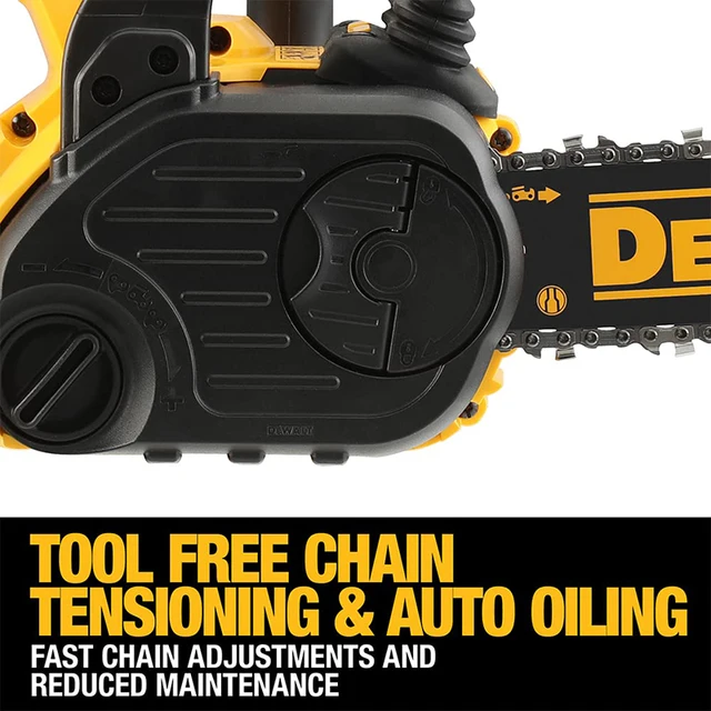 DEWALT DCM565 Brushless 전기 톱: 야외 목재 작업에 강력하고 효율적인 선택