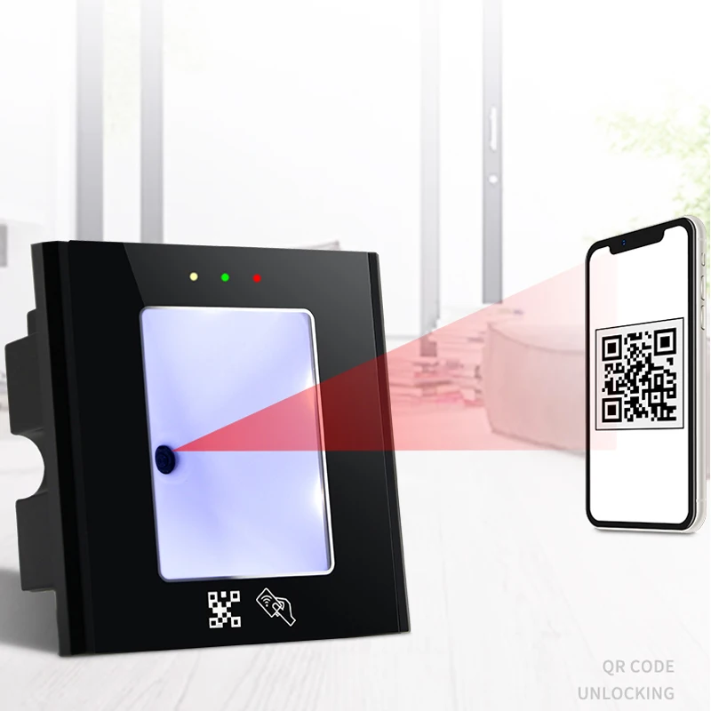 QR Code Reader Door Access Control System For Security, 06/02/2024