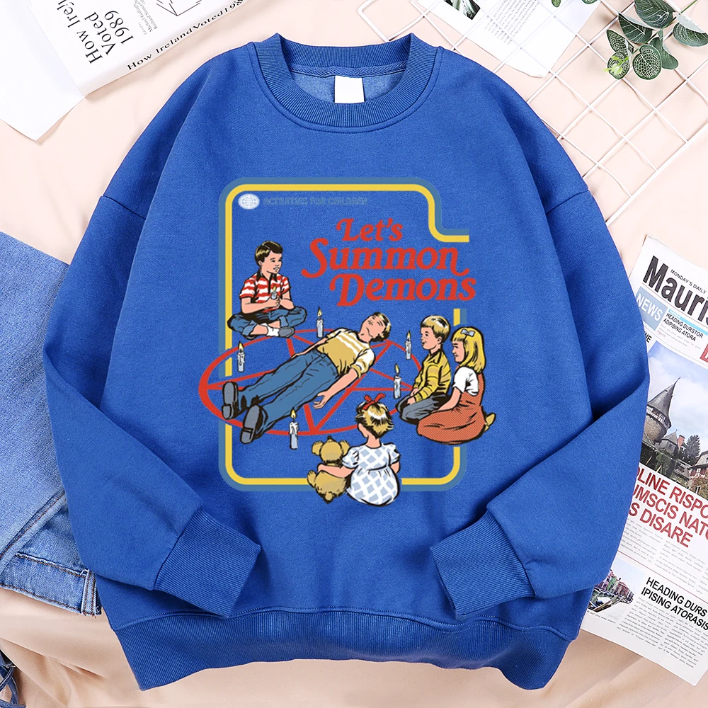 Let's Summon Dämonen Meister Hoodie Männer Frauen Sweatshirt lose warme Kleidung Persönlichkeit Herbst Hoody Paar Harajuku Sportswear – Detail 18