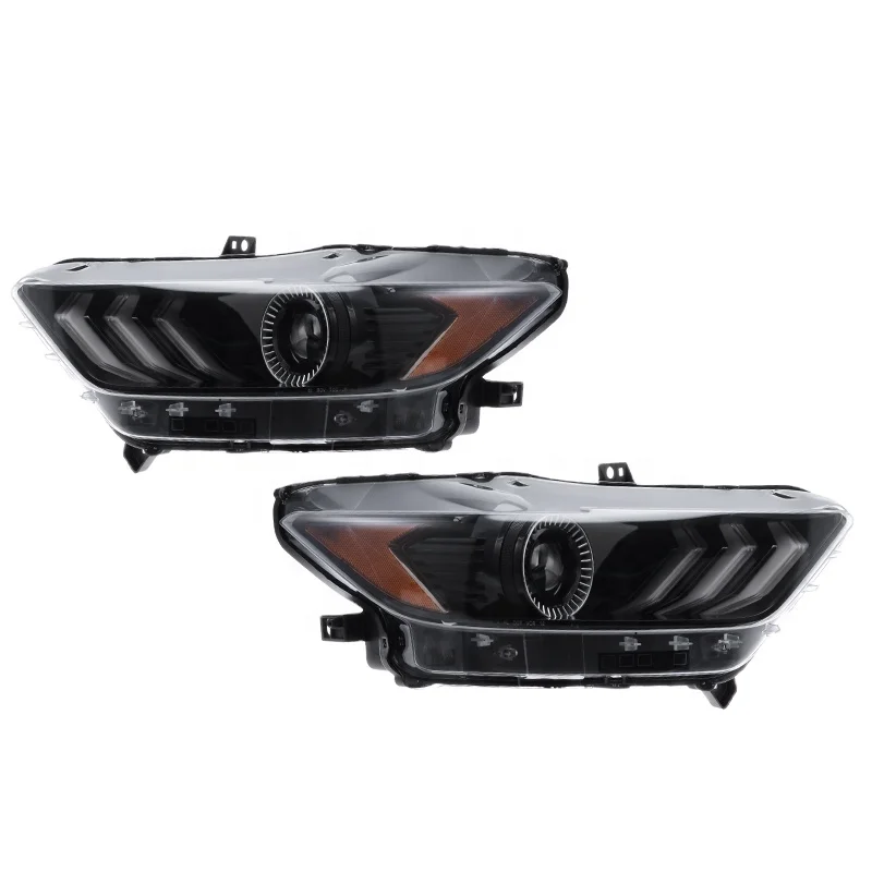 

For 2015 2016 2017 Ford Mustang Modified Type LED Headlight