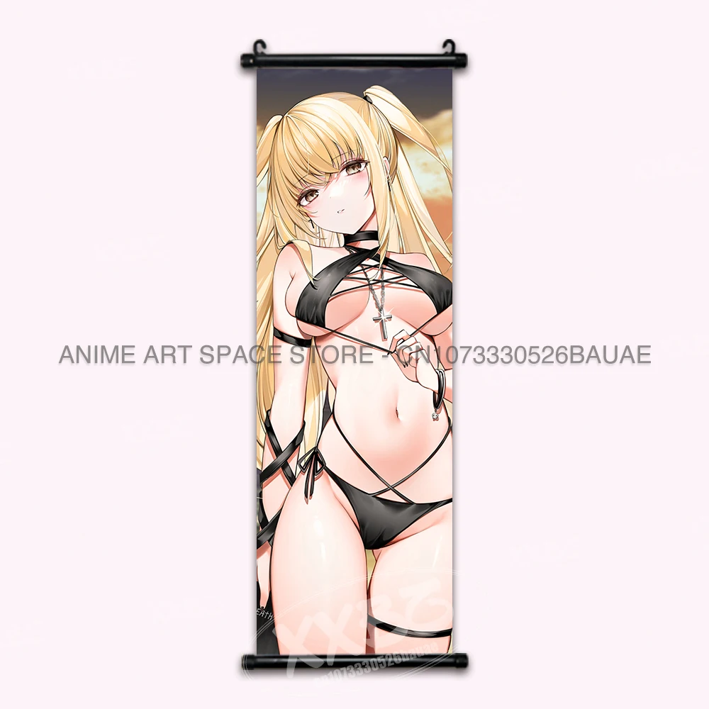 Death Note Anime Nostalgia Hanging Poster - Home Decoration Wall Art Mural Featuring Yagami Light and Ryuk
