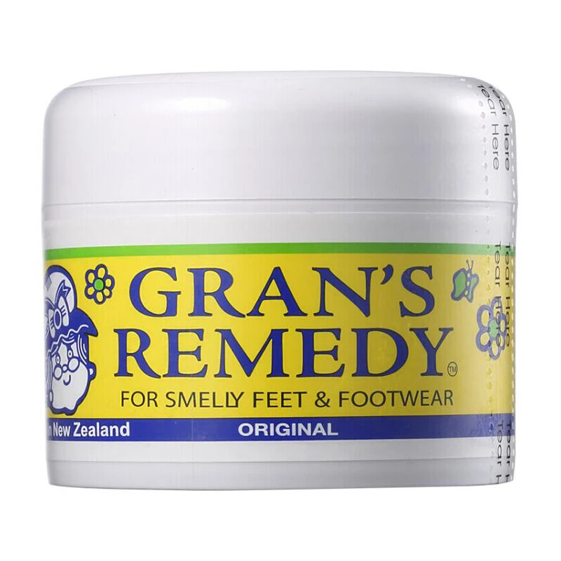 Original NewZealand Grans Remedy Cooling Scented Foot Care Powder Smelly Feet FOOTWEAR Treatment Foot Odour Control foot care powder