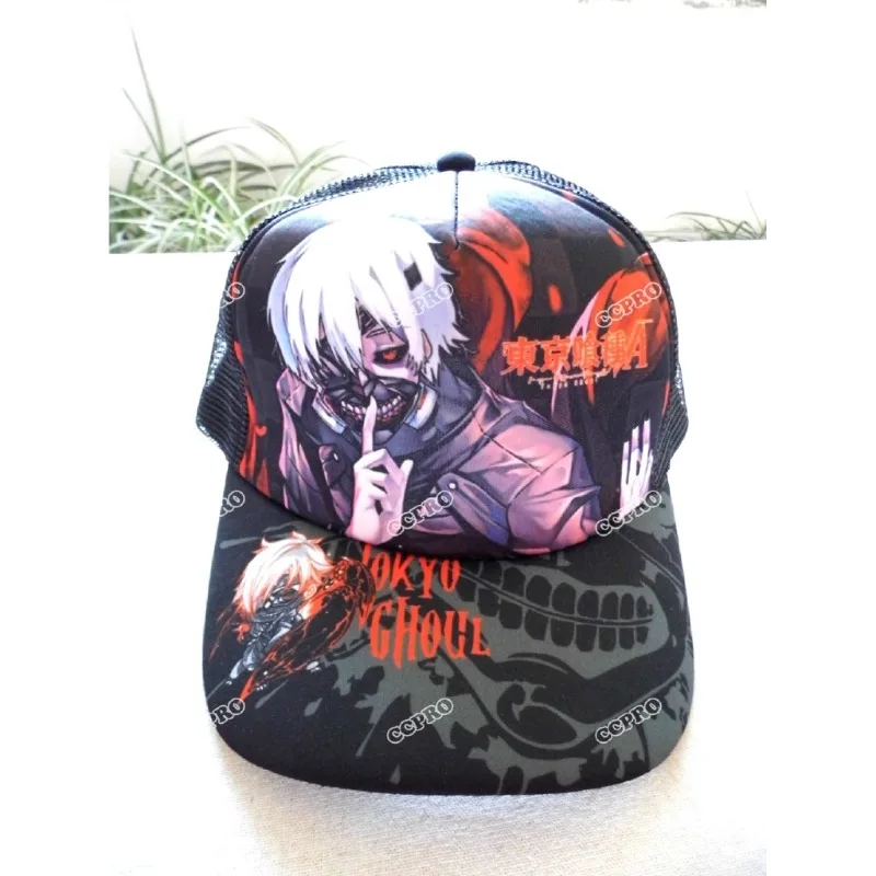 Bleach Tokyo Ghoul Fate Detective Conan Anime Cap Adjustable Summer Casual Mesh Hat