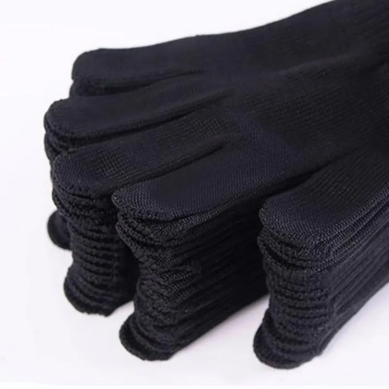Wear Resistant Work Glove Prevent Cuts Elastic Nylon Knitted Gloves Men Women Daily Working Sweat Absorbing Breathable Mittens