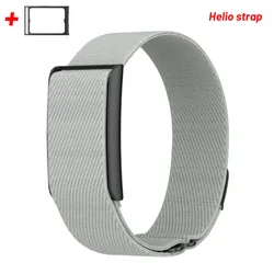 Breathable Sport Nylon Strap for Fitness Tracker Wristbands (Light grey)