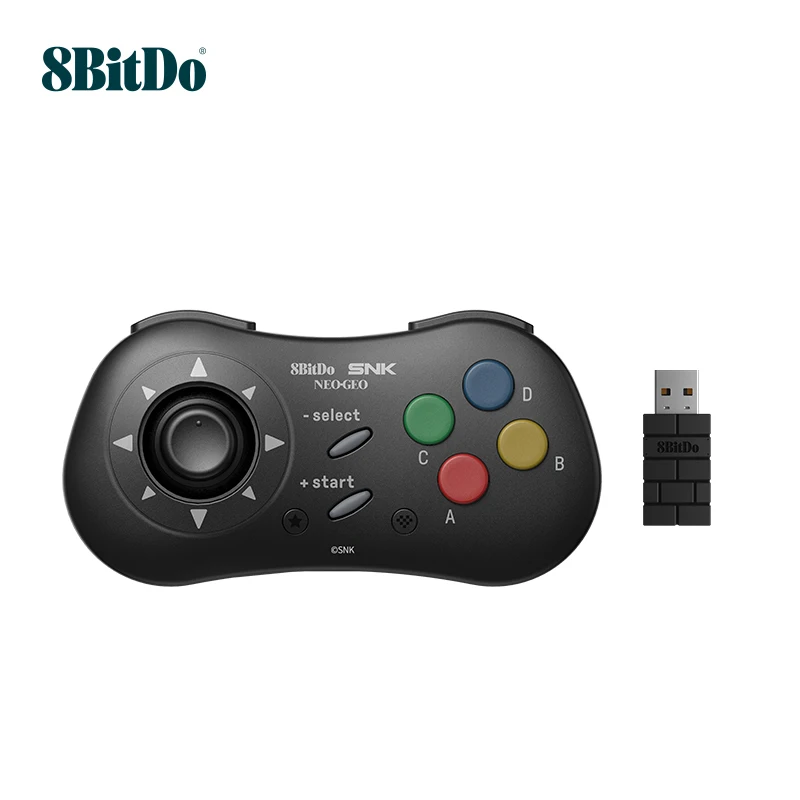 

8Bitdo NEOGEO Wireless Gaming Controller for PC Windows Android NEOGEO mini Classic Joystick Officially Licensed by SNK Gamepad